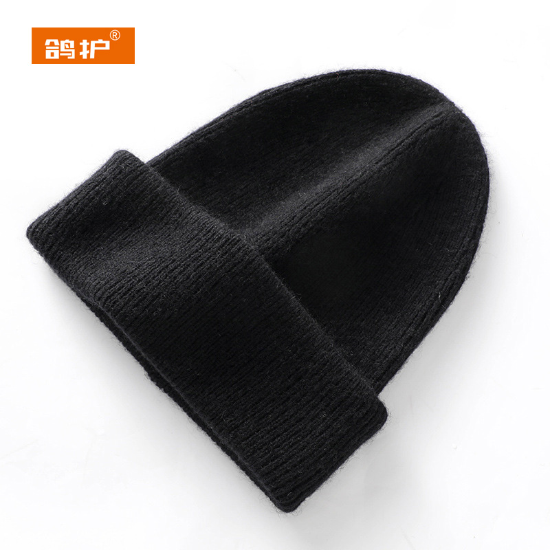 鸽护 针织帽 GH231QDK-羊绒 顶高清大图