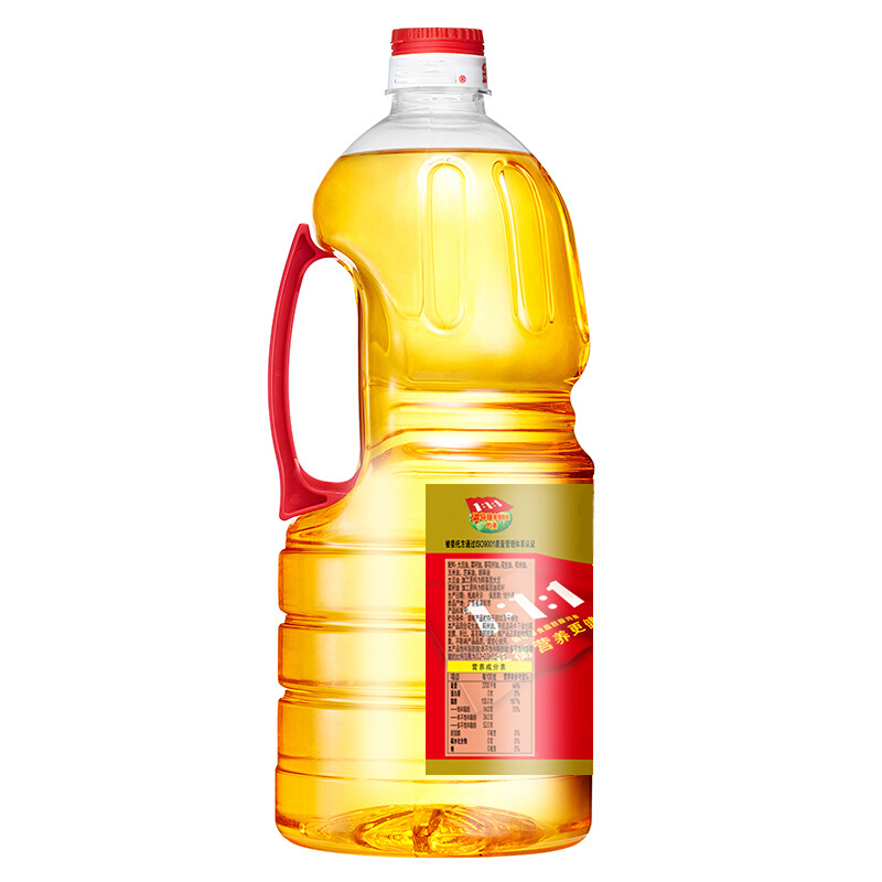 金龙鱼 食用调和油 1.8L 黄金比例1:1:1