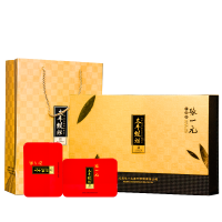 张一元绿茶茶叶 太平猴魁茶礼盒100g 当即采摘 鲜嫩爽口 金色礼盒
