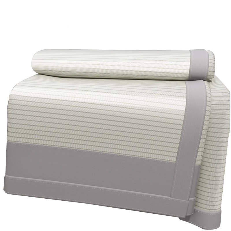 酷美智悦 冰丝凉席+1枕套120*200cm KM-FZ218 套高清大图