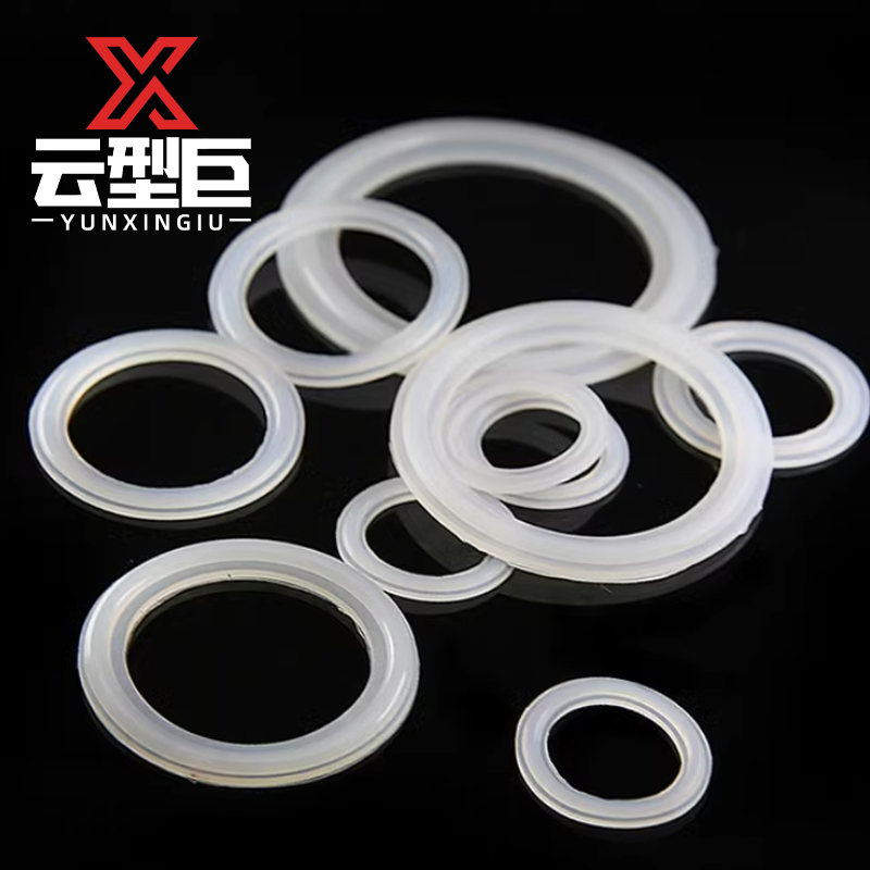 云型巨 PPR活接垫 硅胶垫圈垫片胶圈密封圈 2寸63mm 单位:个高清大图