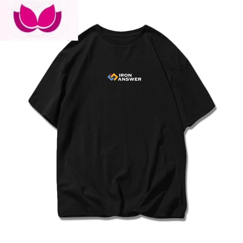 七斓IRON AW艾弗森篮球运动答案半袖大码宽松透气慢跑短袖T恤图片