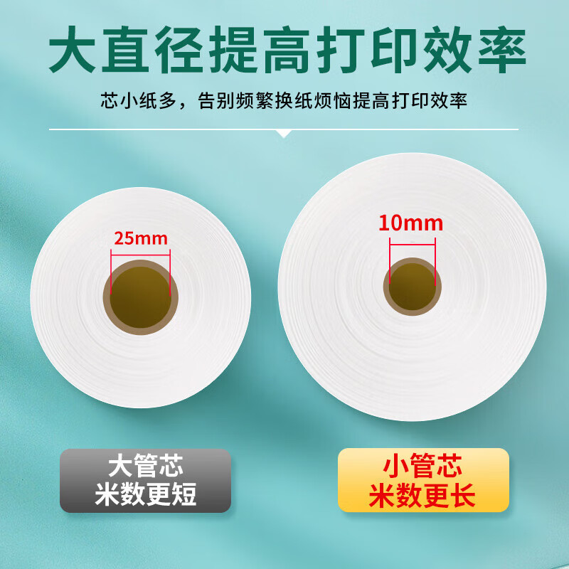 新绿天章 57*30mm热敏收银纸 外卖酒店超市餐饮收银机打印纸 6.7米/卷 200卷 P3983
