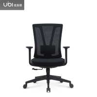 优百丽,U-033B,电脑椅老板椅网布会议办公椅员工靠背椅家用升降转椅客厅可升降