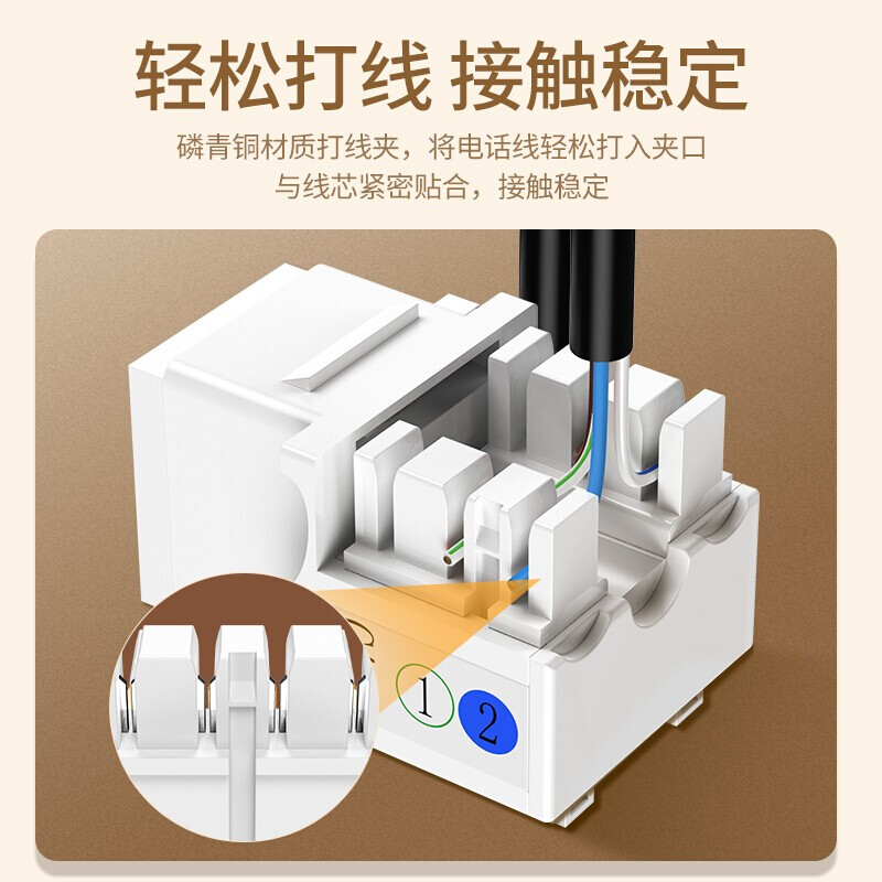 绿联 语音信息模块 RJ11模块 1个装 NW145/80184 10个起订 单个价格(货期3-6天).高清大图