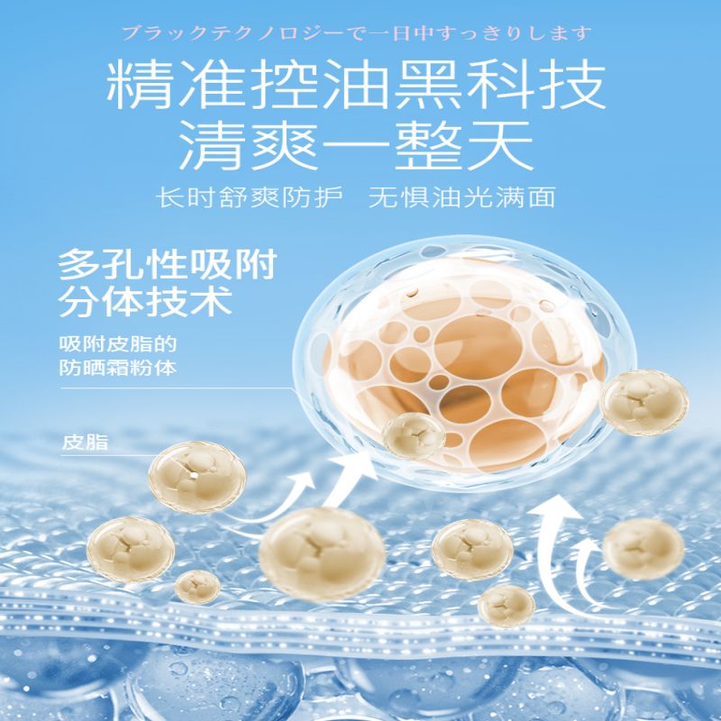 娜丽丝防晒霜40g保湿高倍防水防汗学生干皮保湿清透防晒隔离乳液1高清大图