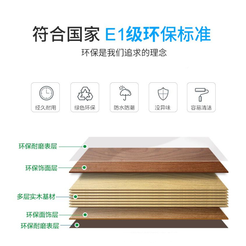 全简木质办公桌现代职员电脑桌经理桌简约书桌单人写字台