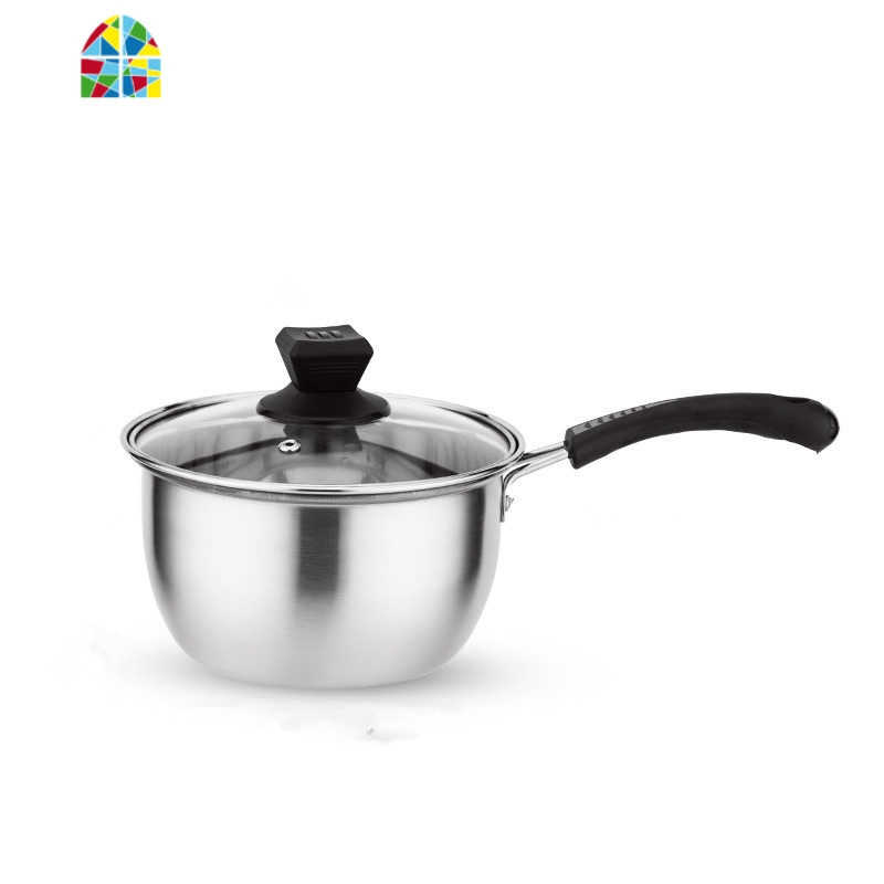 不锈钢 奶锅牛奶锅不粘锅煮奶锅宝宝小奶锅加厚热奶锅