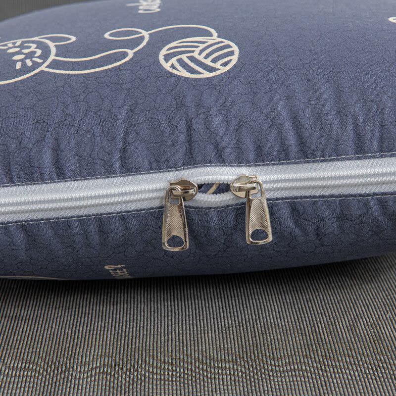 约克罗兰 卡通可爱印花抱枕被二合一靠垫抱枕磨毛小被子 线球猫 40*40cm 打开100*150cm图片