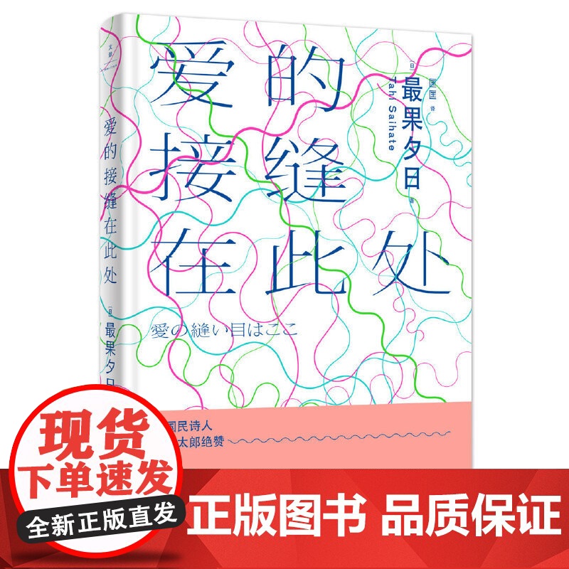 爱的接缝在此处 最果夕日 匡匡 译 上海人民出版社 正版书籍高清大图