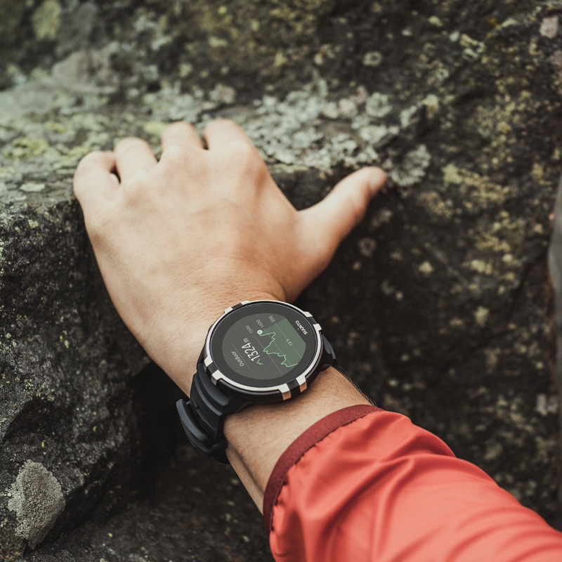 颂拓(SUUNTO) 手表 SPARTAN WHR BARO 斯巴达彩屏智能 户外光电心率表 黑色SS023414000