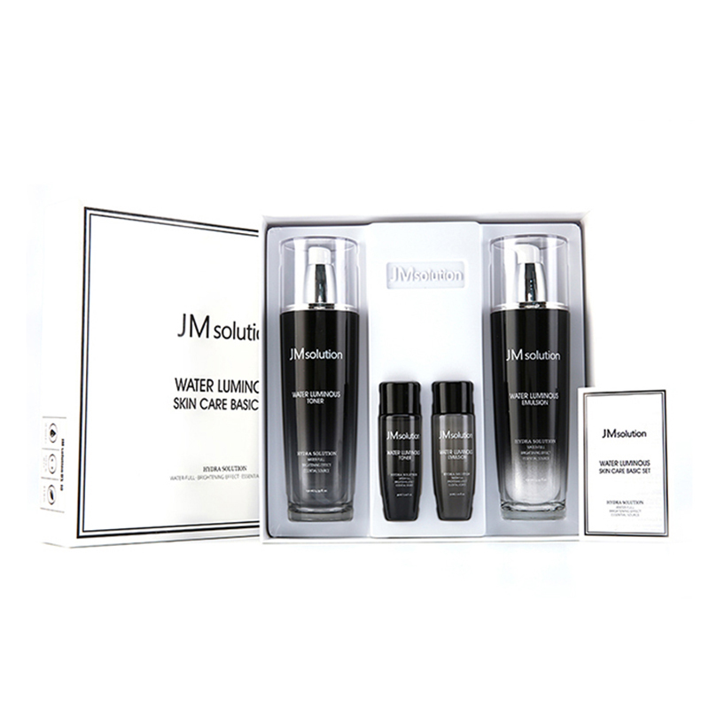 JM solution肌司研水滋养亮护理套装130ml,130ml, 30ml,30ml