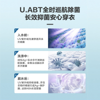 小天鹅(Little Swan)滚筒洗衣机全自动 10KG洗烘一体 超薄 智能投放 TD100VT616WIADY