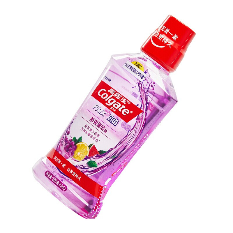 高露洁贝齿冰爽薄荷味漱口水500ml