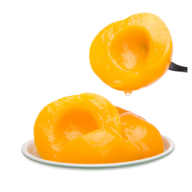 多儿比dolbee 对开黄桃水果罐头分享礼盒装2.46kg 休闲零食品 过节送礼佳品 年货礼盒
