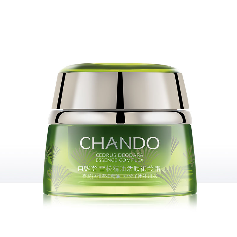 自然堂(CHANDO) 雪松精油活颜御龄霜50g