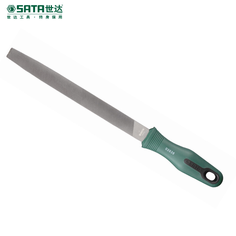 世达 SATA 03916 中齿平锉 钳工锉刀 扁锉 8寸