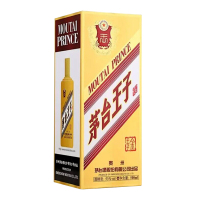 茅台王子酒(金王子) 53度500ml*6瓶 整箱装 酱香型白酒