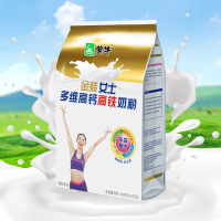 蒙牛 金装女士多维高钙高铁 成人奶粉 400克袋装 （内含独立包装）