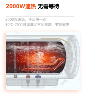 荣事达 电热水器 速热恒温家用储水式热水器 家用 RSD-S-CZ80A