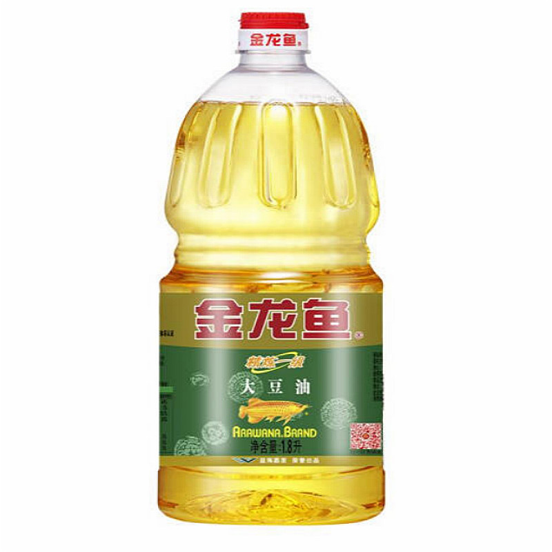 金龙鱼 食用油 大豆油1.8l