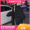 [超买]拉夏贝尔旗下LA CHAPELLE HOMME2021年冬季新款韩版宽松加厚ins服大毛领女外套潮