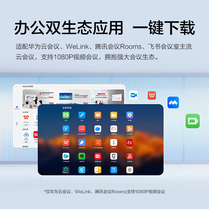 会议平板IdeaHub S2 Pro-86寸(IHS2-86PU)大屏高清大图