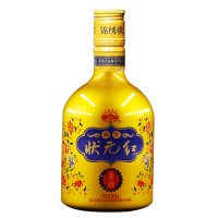黄酒古越龙山绍兴花雕酒糯米酒 半干型加饭酒 状元红锦绣 500ml单瓶