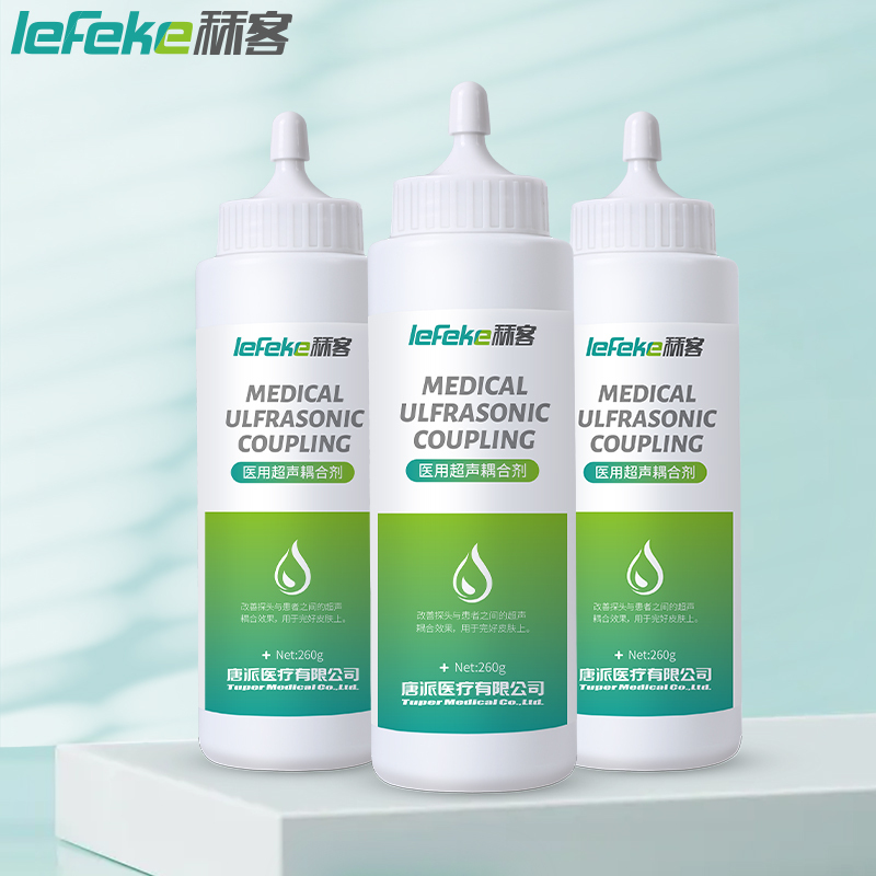 秝客(lefeke)医用耗材医用超声耦合剂260g家用胎心仪专用孕妇监护胎心检测凝胶保湿润滑凝胶温和不刺激使用方便