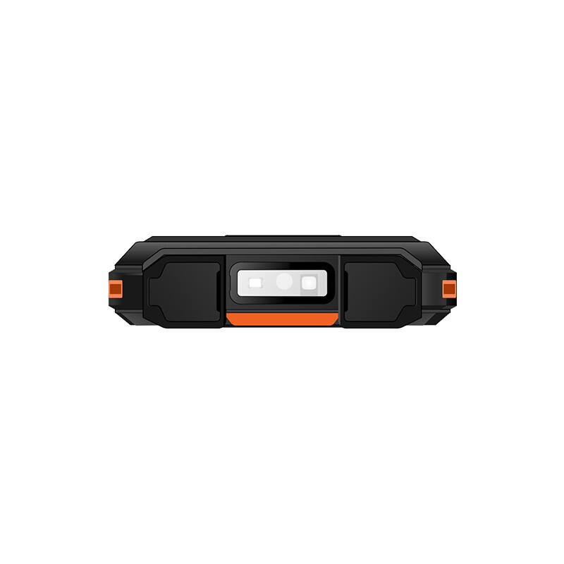遨游(AORO)M5 安卓大屏PDA智能手持数据终端 工业手机一维二维扫描三防 智能手机 桔黑色高清大图