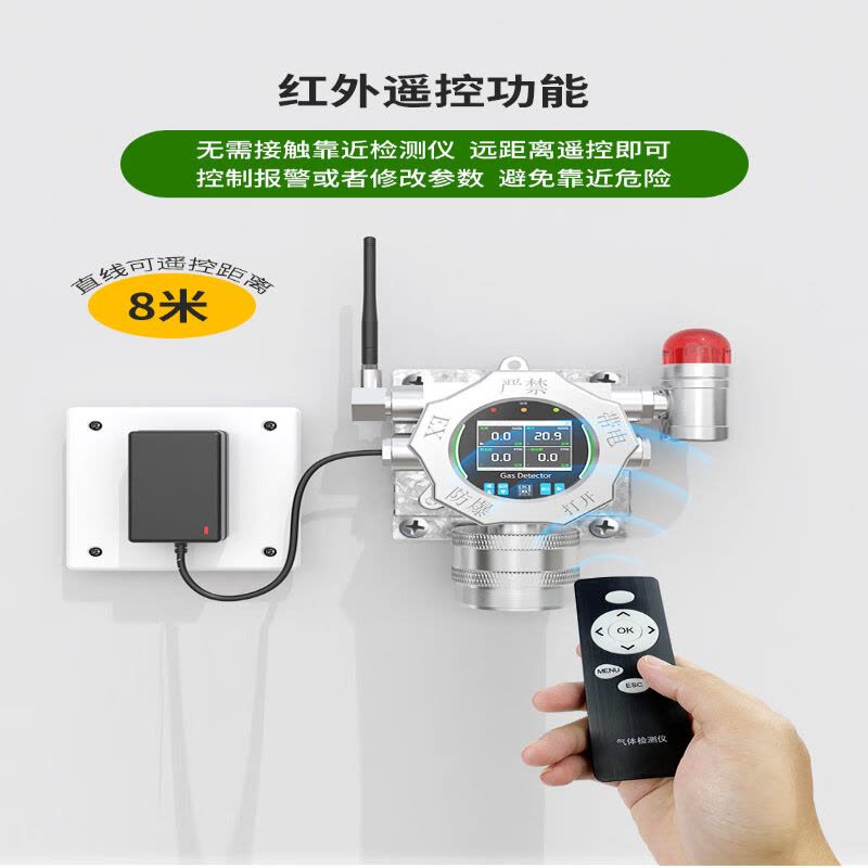 气体探测器可燃有害报警器可燃有线探头(单位:个)图片