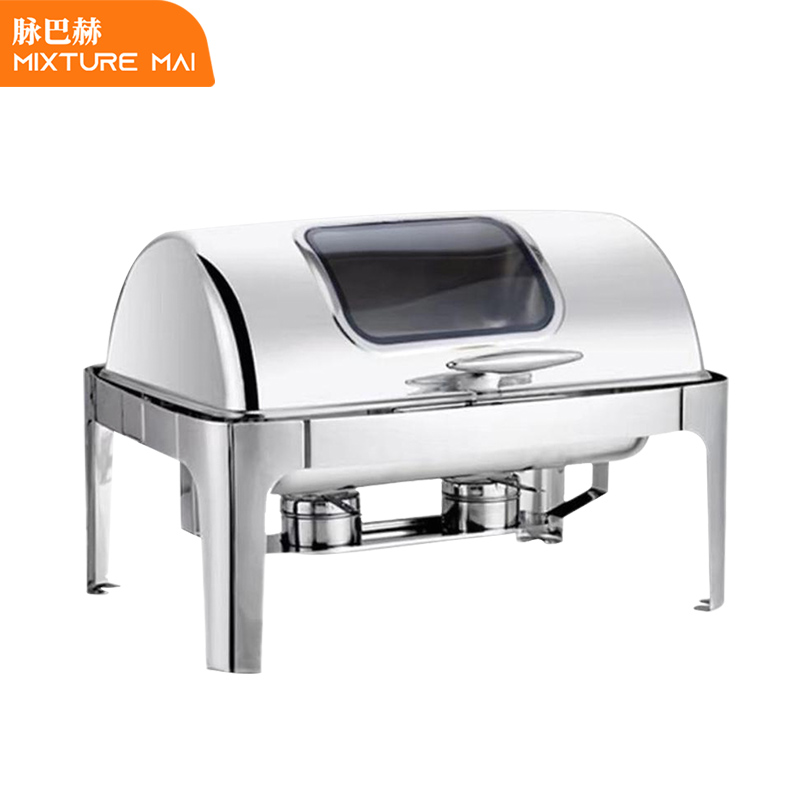脉巴赫 简易款保温餐炉布菲炉 长方形餐炉MBH-KY-JY02-C