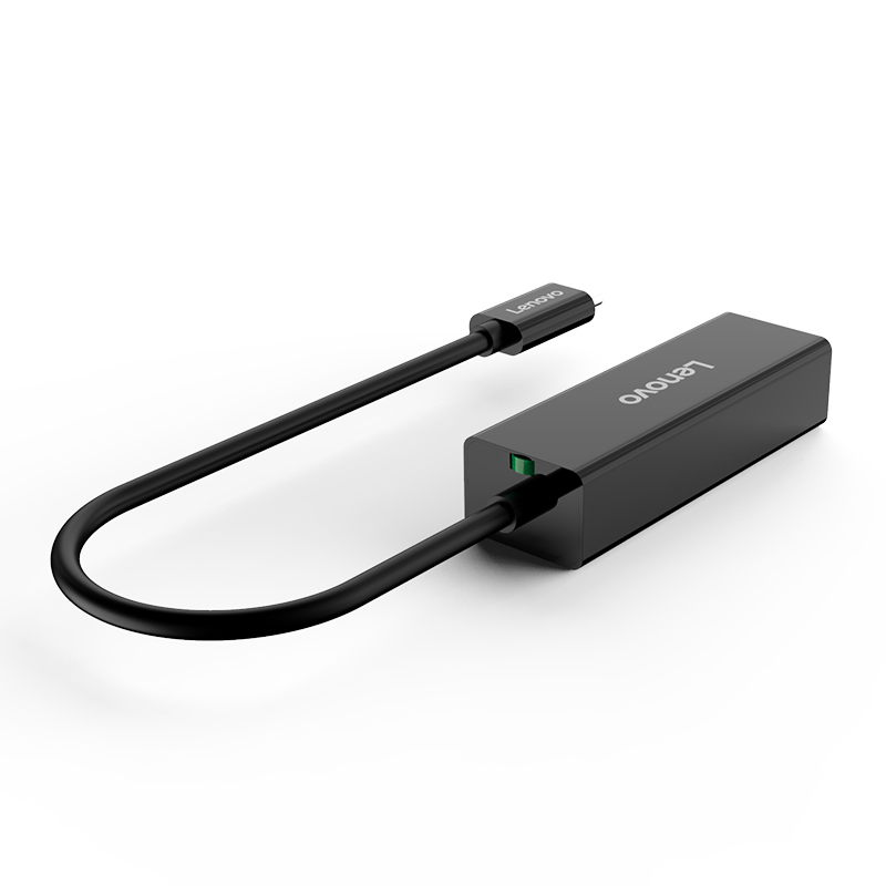 联想(Lenovo)C518(塑壳)Type-C转千兆网卡转换器转接头