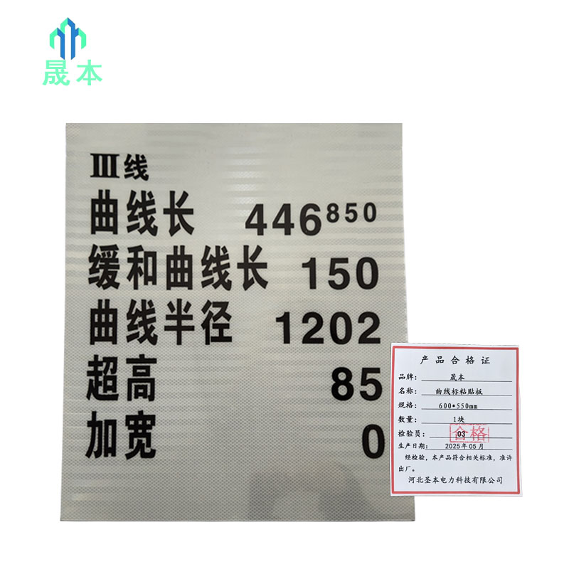 晟本+曲线标粘贴板+600*550mm+块高清大图