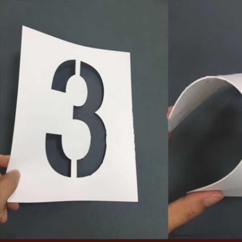 苏宁宜品pvc数字喷漆模板 0-9 数字10cm