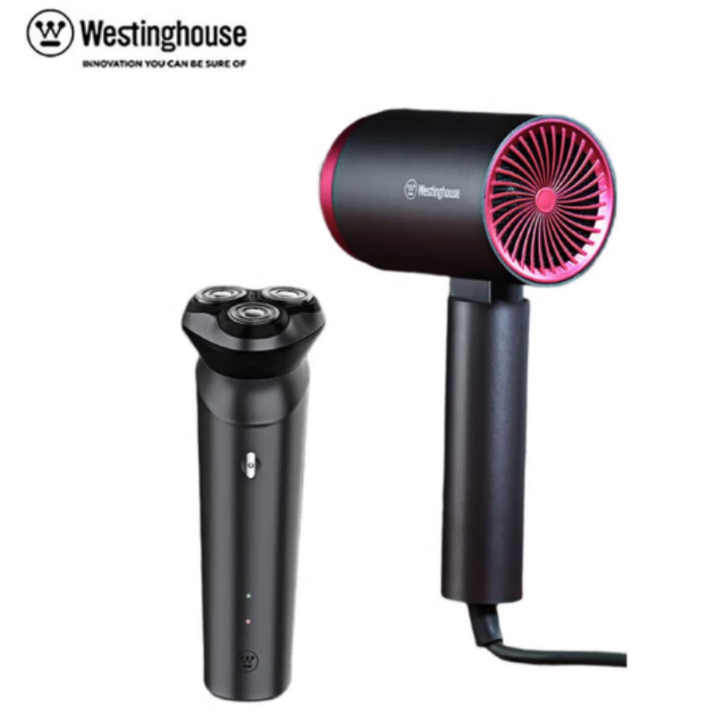 西屋(WESTINGHOUSE)电动剃须刀吹风机组合套装【剃须刀+吹风机】套装 W2