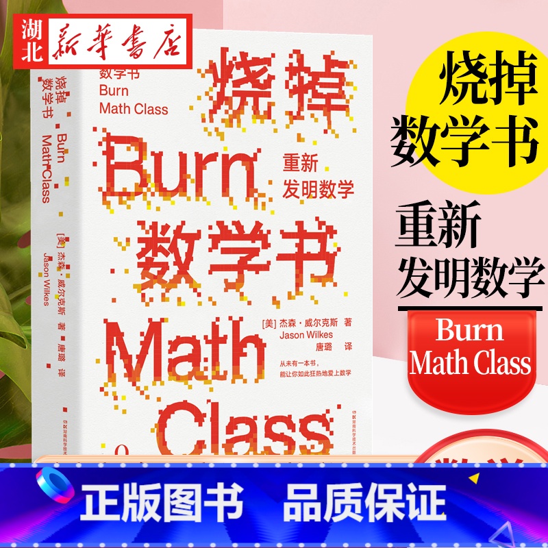 [正版]烧掉数学书 重新发明数学(美)杰森·威尔克斯 著 唐璐 译 自然科学科普读物 数学 数学理论 科学技书烧掉你的