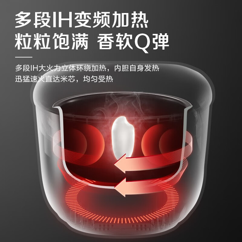 松下(Panasonic) 电饭煲SR-HK151-KR 粉色 4.2L高清大图