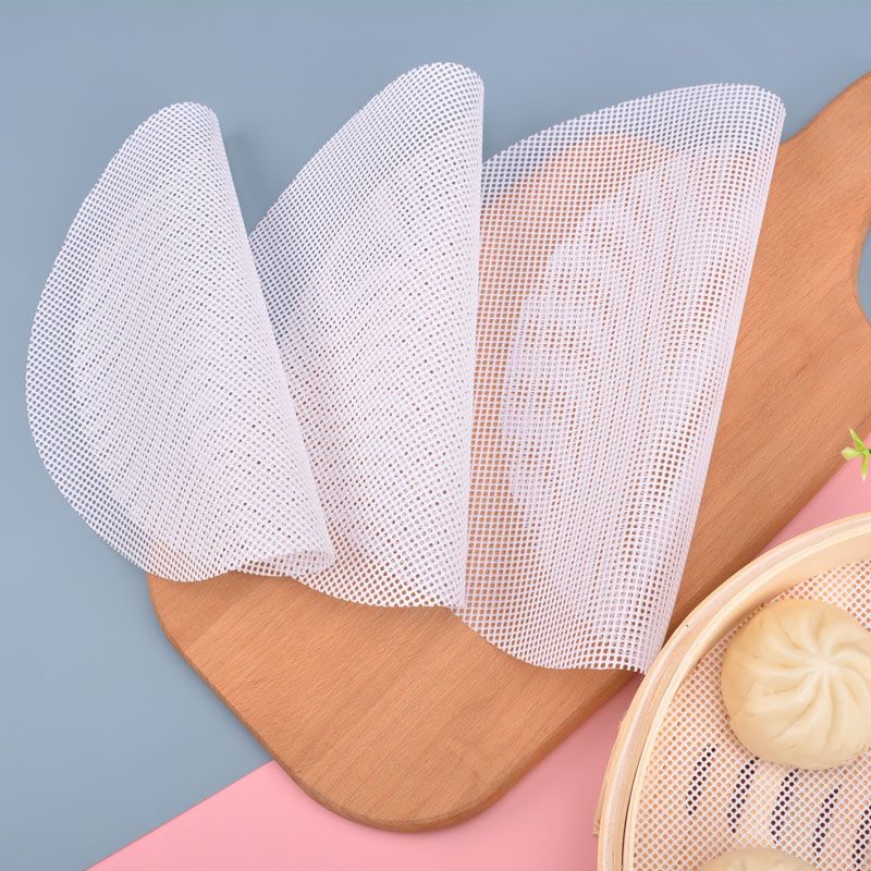 蒸笼垫硅胶圆形不粘笼布蒸笼垫蒸包子蒸笼垫小笼包蒸笼垫馒头垫16硅胶