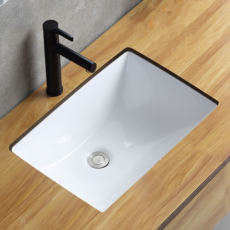 藤印象陶瓷台下盆嵌入式洗面盆方形大号卫生间洗脸盆家用阳台水槽洗手