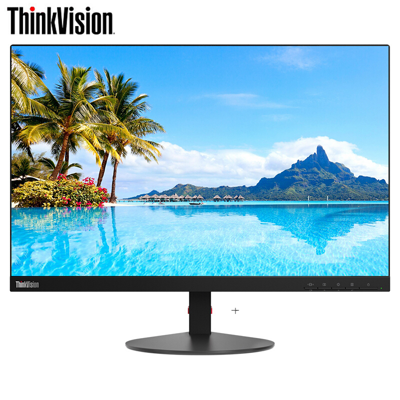 联想(Lenovo) ThinkVision S27i 27英寸 窄边框 低蓝光 商用办公电脑显示屏