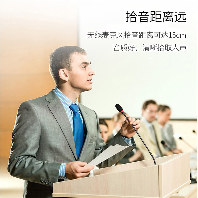 得胜takstarts8807tt无线话筒一拖二u段鹅颈麦会议麦克风演出主持专用