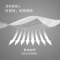 界面医疗100片医用口罩单片独立包装盒装一次性使用防护口罩三层熔喷布 100只