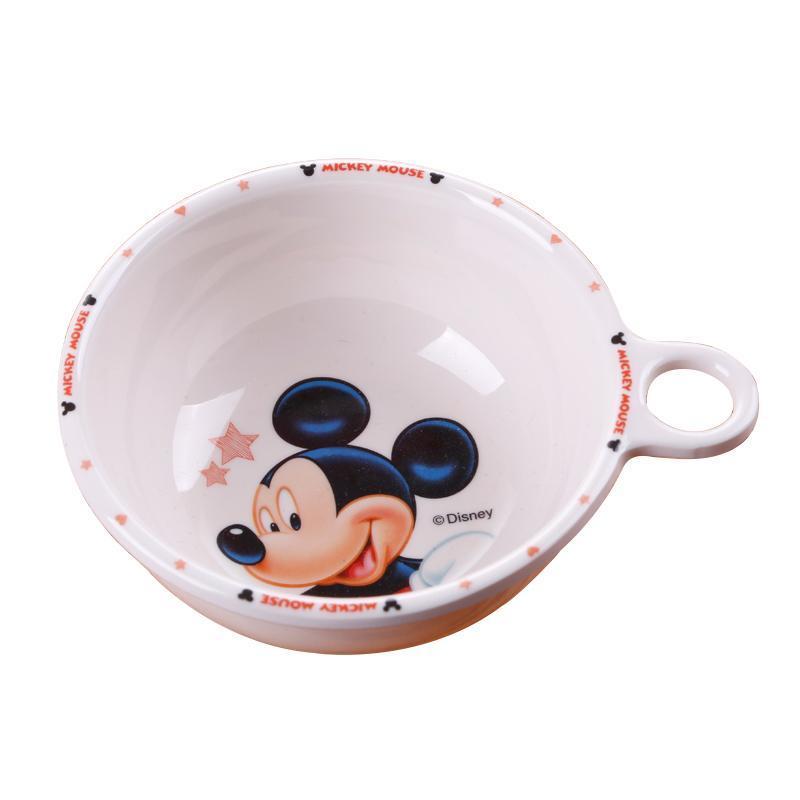 五和密胺儿童碗可爱卡通防摔餐具迪斯尼米奇创意个性宝宝饭碗mk364