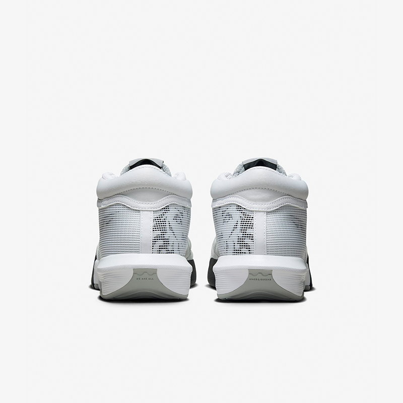 Nike 日常轻便 减震透气耐磨 低帮 篮球鞋 男款 白色 FB2237-100