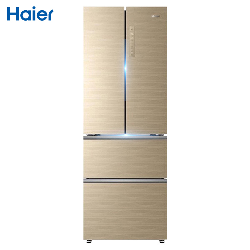 海尔(Haier)331升 法式多门冰箱 一级能效 变频无霜 智能杀菌 家用电冰箱 BCD-331WDGQ