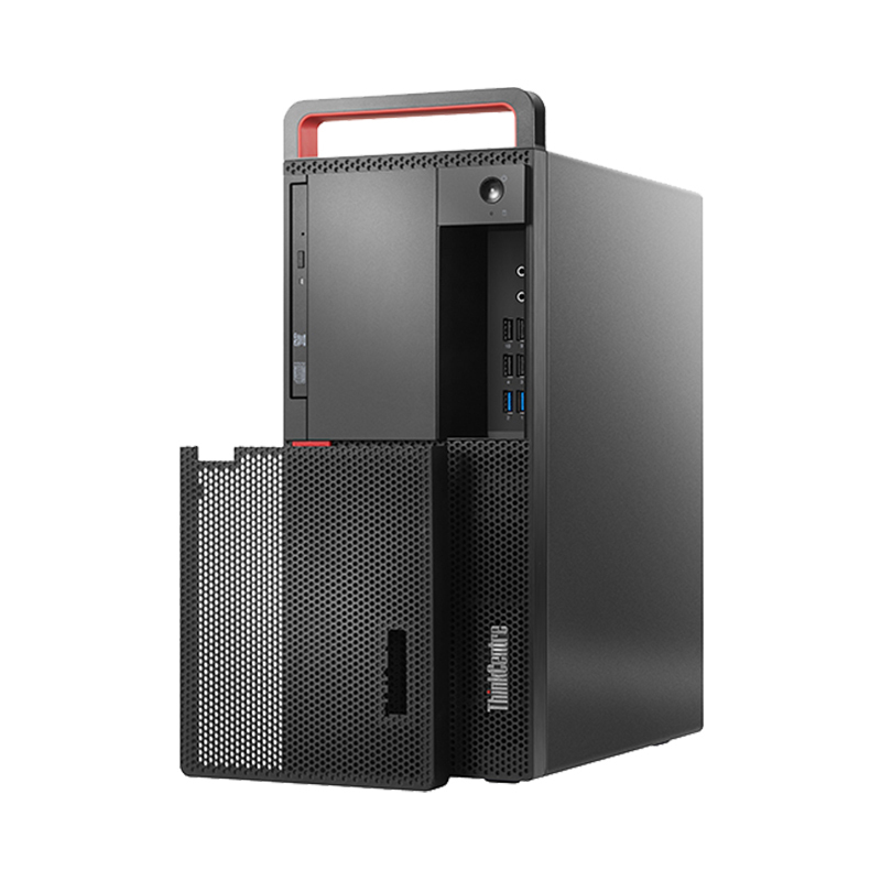 联想ThinkCentre M920T台式电脑 23英寸屏(Intel I7 9700 8GB 1TB+256GB固态 2G独显 刻录 W10H)