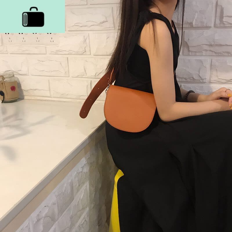 东大小包包女2020新款潮韩国超火马鞍包斜挎单肩简约时尚百搭NEW LAKE女斜挎包图片
