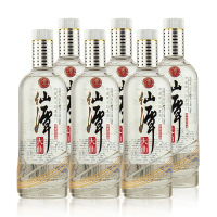 潭酒仙潭大曲 52度 浓香白酒 粮食酒固态发酵 500ml*6瓶装