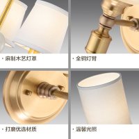 雷士照明NVC 美式全铜吊灯欧式客厅简约现代餐厅灯茶室乡村复古大厅灯具